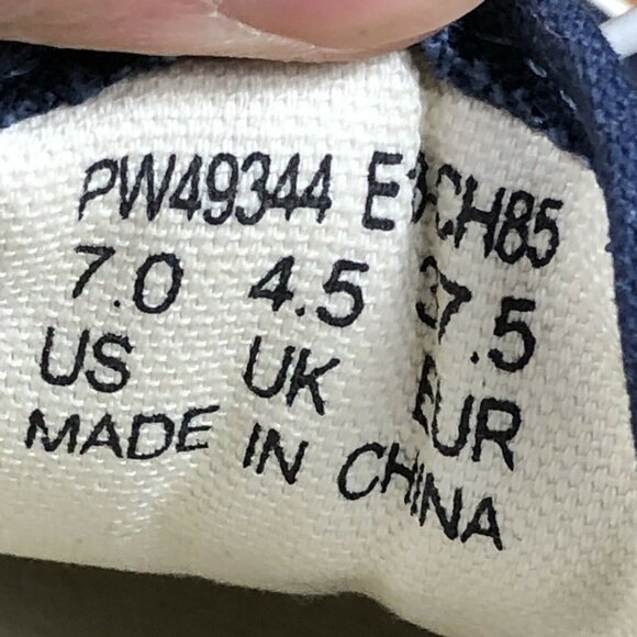 Pro Keds Low Top Blue Canvas Lace Up Sneakers WOMENS Size 7 (PW49344) EUC - Picture 5 of 10